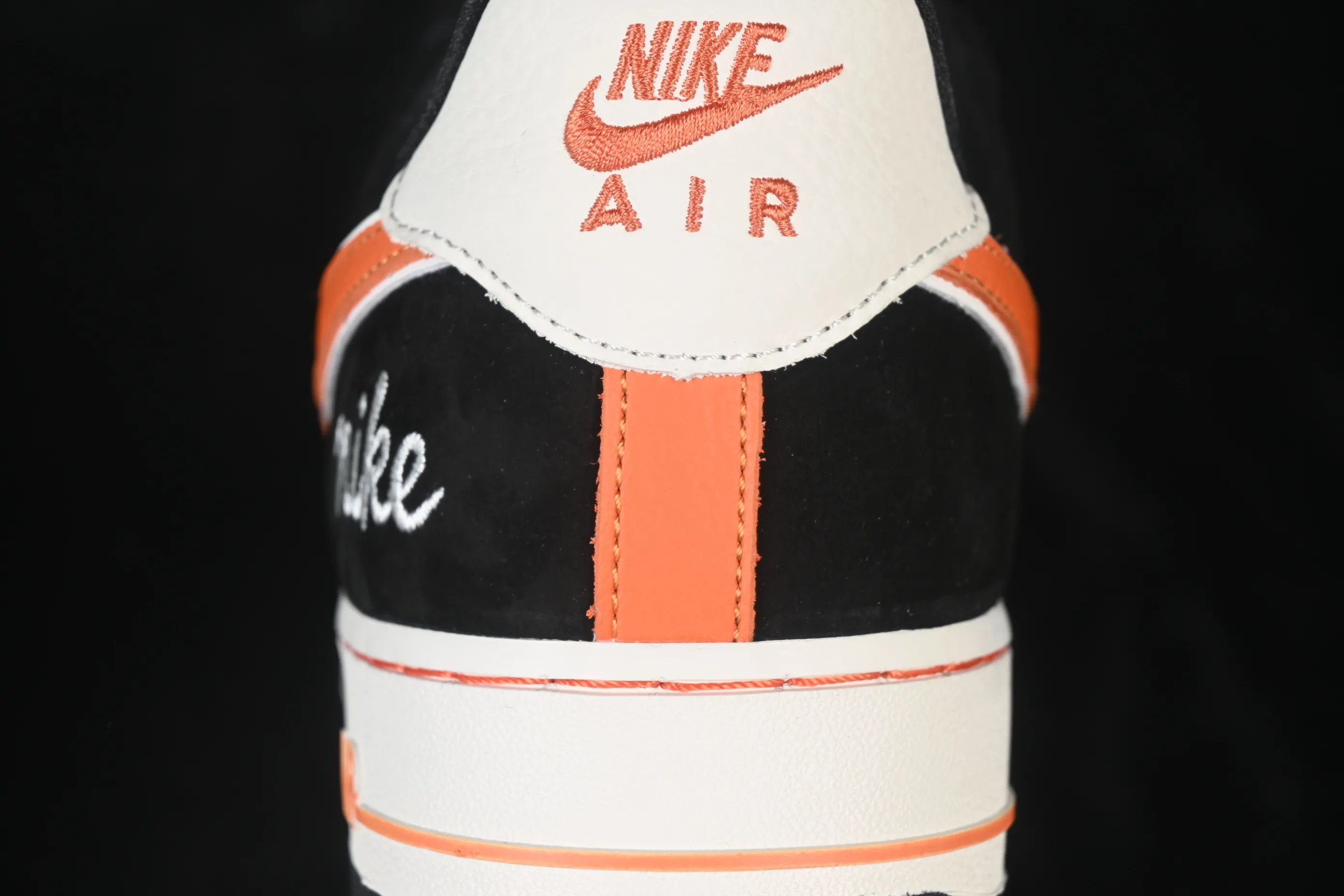 All Categories Nk Air Force 1 Air Force Series Nk Air Force 1 Low Air Force Low Nike Air Force 1'07 Low Black Orange Trend Air Force One Low Casual Shoes FV3694-107